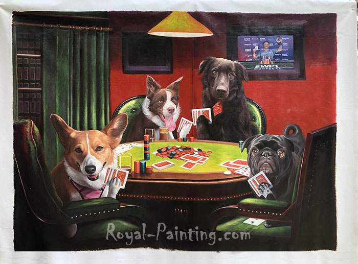 Customized Oil Painting For Pet